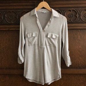 Splendid XS striped tunic nwot
